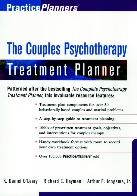 [eBook Code] The Couples Psychotherapy Treatment Planner  (eBook Code, 1st)