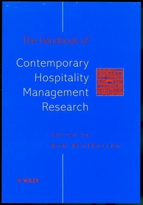 [eBook Code] The Handbook of Contemporary Hospitality Management Research (eBook Code, 1st)