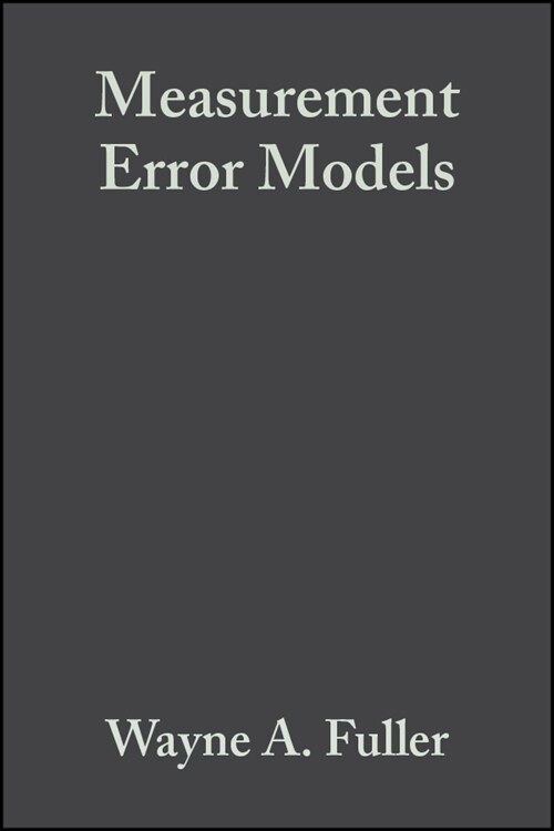 [eBook Code] Measurement Error Models (eBook Code, 99th)