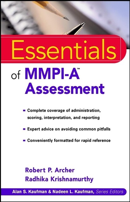 [eBook Code] Essentials of MMPI-A Assessment (eBook Code, 1st)