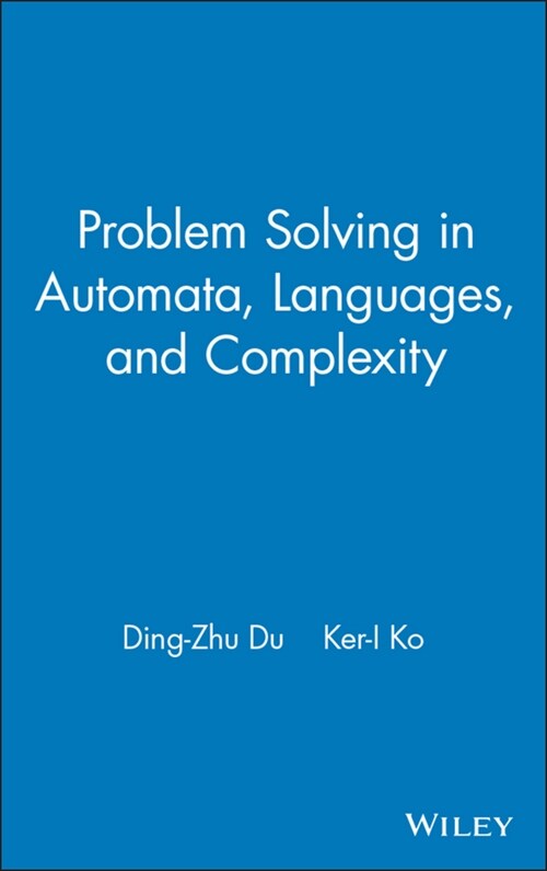 [eBook Code] Problem Solving in Automata, Languages, and Complexity (eBook Code, 1st)