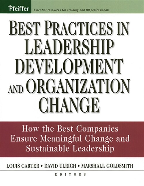 [eBook Code] Best Practices in Leadership Development and Organization Change (eBook Code, 1st)