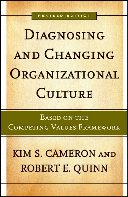 [eBook Code] Diagnosing and Changing Organizational Culture (eBook Code, 2nd)