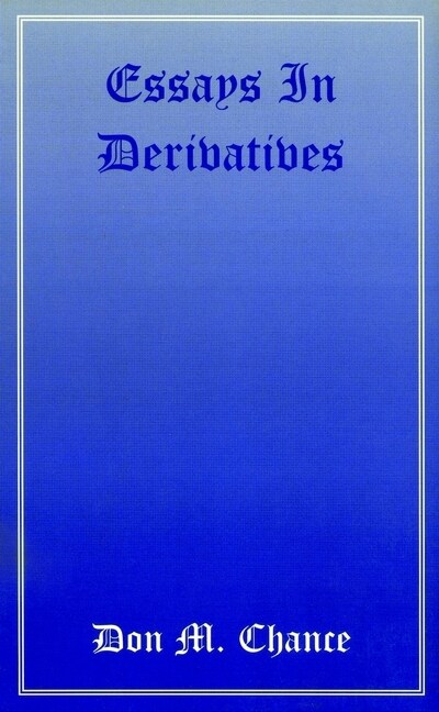 [eBook Code] Essays in Derivatives (eBook Code, 1st)