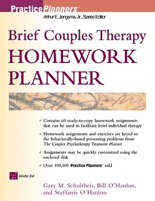 [eBook Code] Brief Couples Therapy Homework Planner (eBook Code, 1st)
