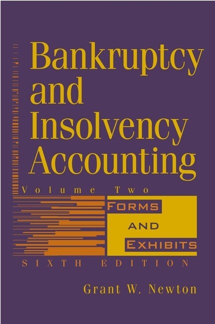 [eBook Code] Bankruptcy and Insolvency Accounting, Volume 2 (eBook Code, 6th)