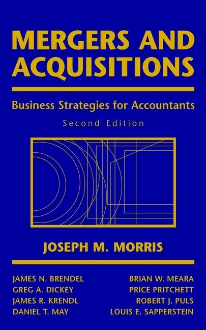 [eBook Code] Mergers and Acquisitions (eBook Code, 2nd)