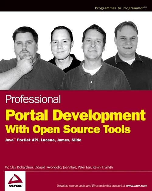 [eBook Code] Professional Portal Development with Open Source Tools (eBook Code, 1st)