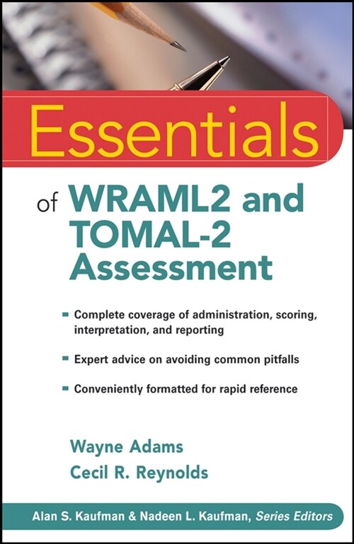 [eBook Code] Essentials of WRAML2 and TOMAL-2 Assessment (eBook Code, 1st)