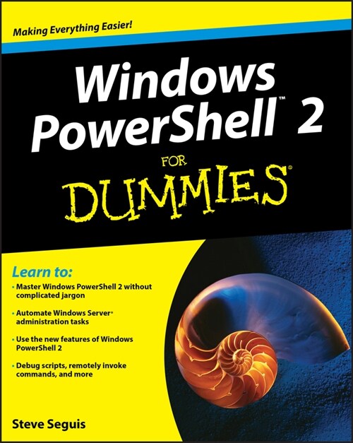 [eBook Code] Windows PowerShell 2 For Dummies (eBook Code, 1st)