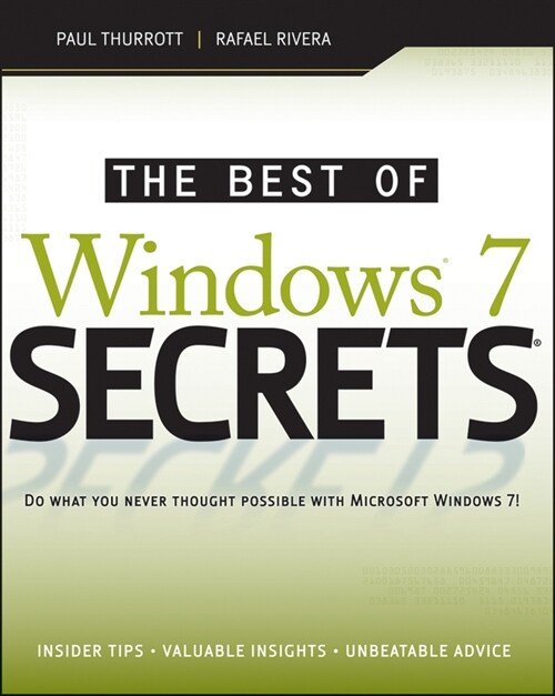 [eBook Code] The Best of Windows 7 Secrets (eBook Code, 1st)