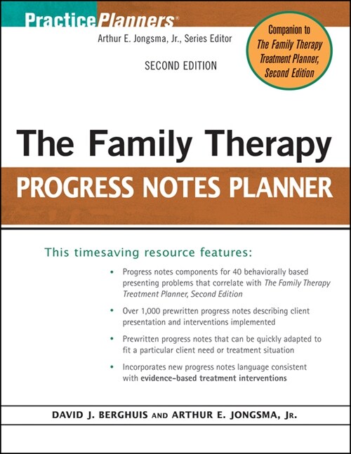 [eBook Code] The Family Therapy Progress Notes Planner (eBook Code, 2nd)