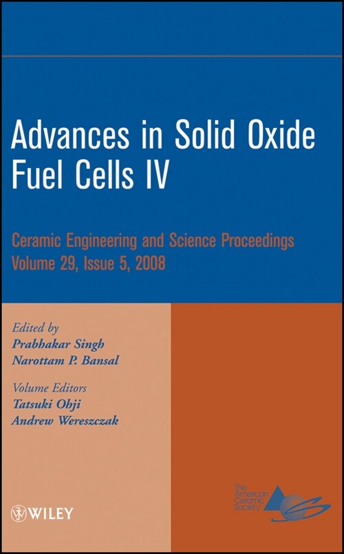 [eBook Code] Advances in Solid Oxide Fuel Cells IV, Volume 29, Issue 5 (eBook Code, 1st)