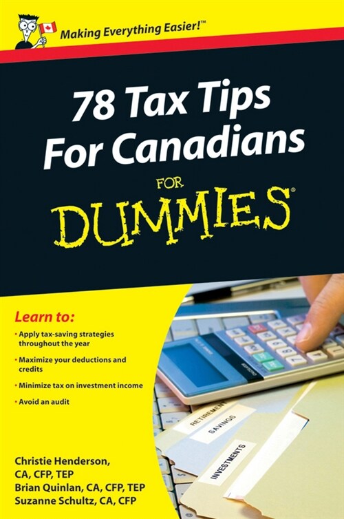 [eBook Code] 78 Tax Tips For Canadians For Dummies (eBook Code, 1st)