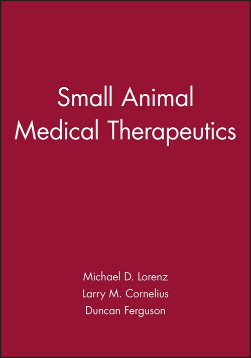 [eBook Code] Small Animal Medical Therapeutics (eBook Code, 1st)