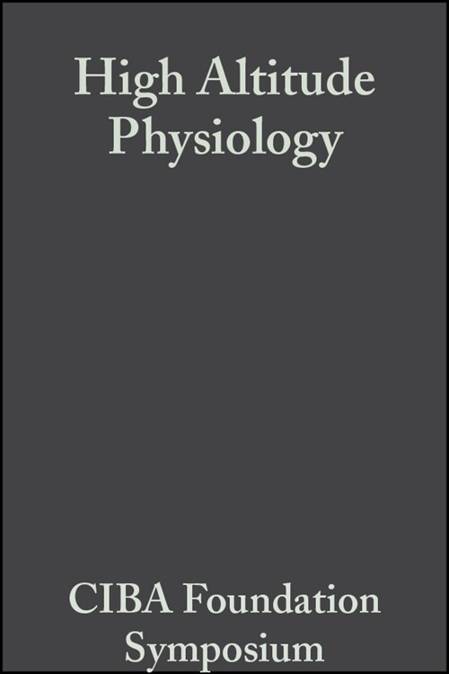 [eBook Code] High Altitude Physiology (eBook Code, 1st)