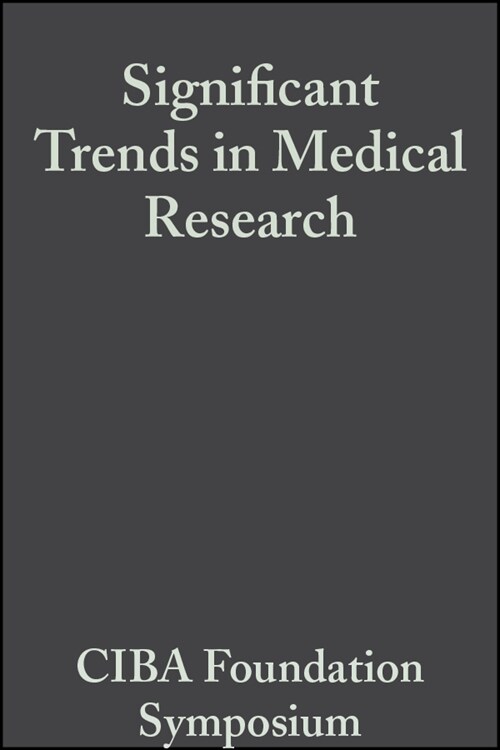 [eBook Code] Significant Trends in Medical Research (eBook Code, 1st)