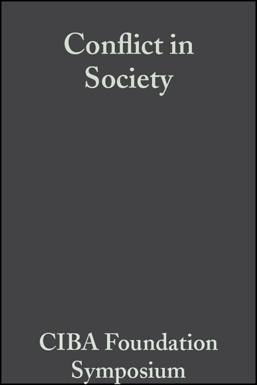 [eBook Code] Conflict in Society (eBook Code, 1st)