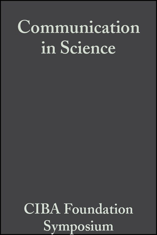 [eBook Code] Communication in Science (eBook Code, 1st)