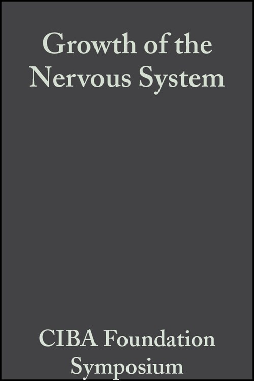 [eBook Code] Growth of the Nervous System (eBook Code, 1st)