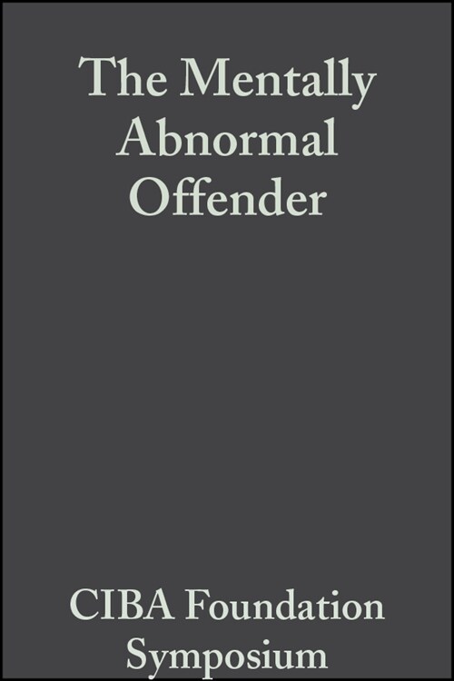 [eBook Code] The Mentally Abnormal Offender (eBook Code, 1st)