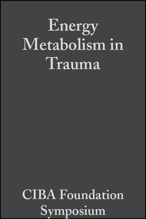 [eBook Code] Energy Metabolism in Trauma (eBook Code, 1st)