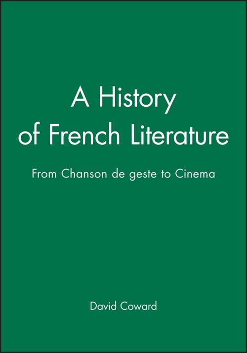 [eBook Code] A History of French Literature (eBook Code, 1st)