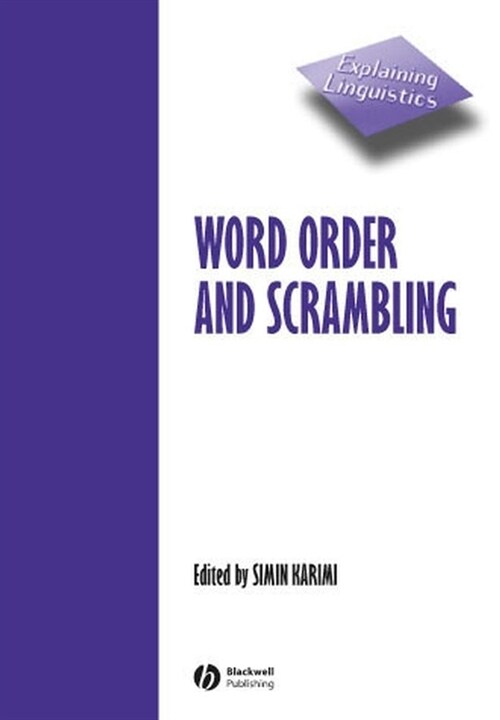 [eBook Code] Word Order and Scrambling (eBook Code, 1st)