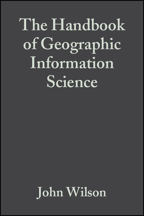 [eBook Code] The Handbook of Geographic Information Science (eBook Code, 1st)