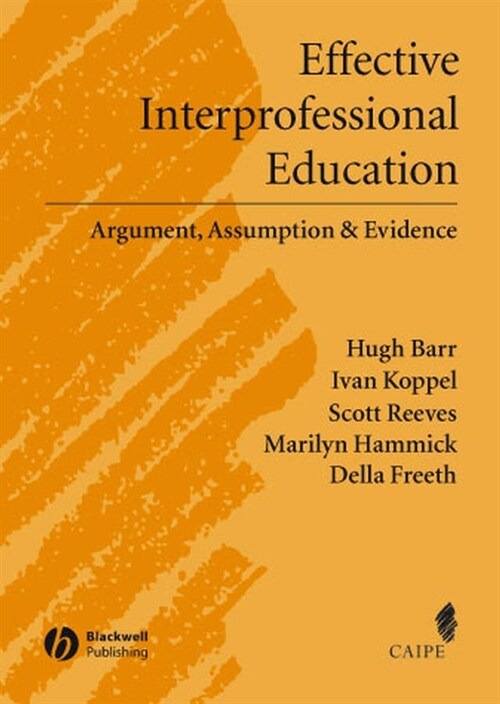 [eBook Code] Effective Interprofessional Education (eBook Code, 1st)