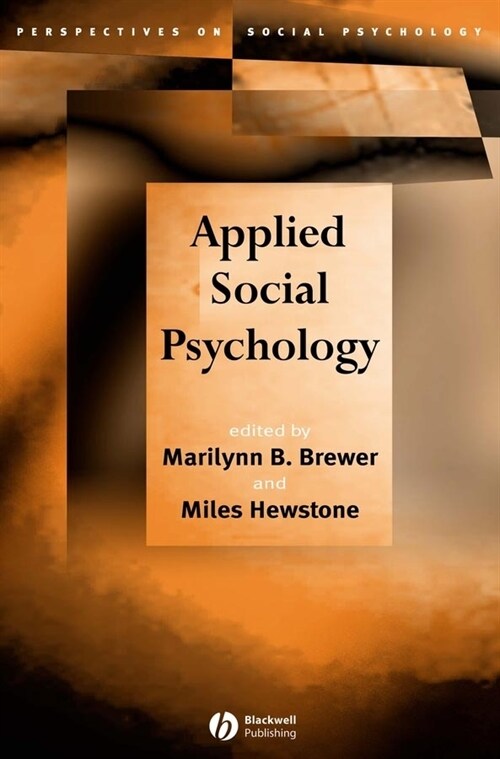 [eBook Code] Applied Social Psychology (eBook Code, 1st)