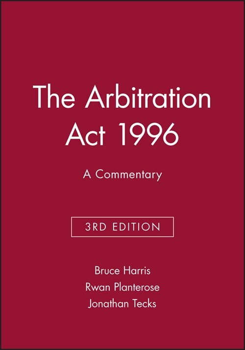[eBook Code] The Arbitration Act 1996 (eBook Code, 3rd)