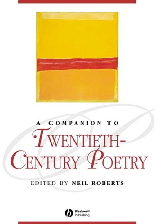 [eBook Code] A Companion to Twentieth-Century Poetry (eBook Code, 1st)