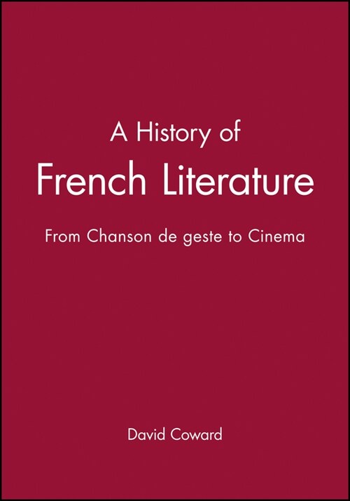 [eBook Code] A History of French Literature (eBook Code, 1st)