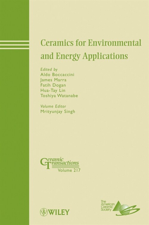 [eBook Code] Ceramics for Environmental and Energy Applications (eBook Code, 1st)