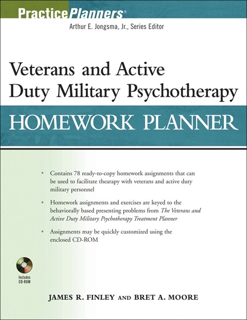 [eBook Code] Veterans and Active Duty Military Psychotherapy Homework Planner (eBook Code, 1st)