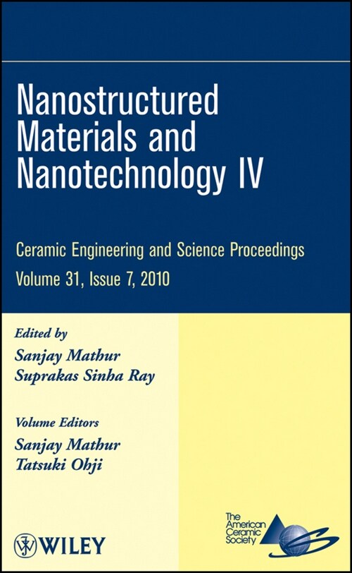 [eBook Code] Nanostructured Materials and Nanotechnology IV, Volume 31, Issue 7 (eBook Code, 1st)