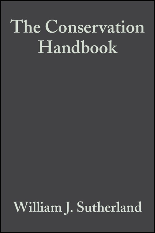 [eBook Code] The Conservation Handbook (eBook Code, 1st)