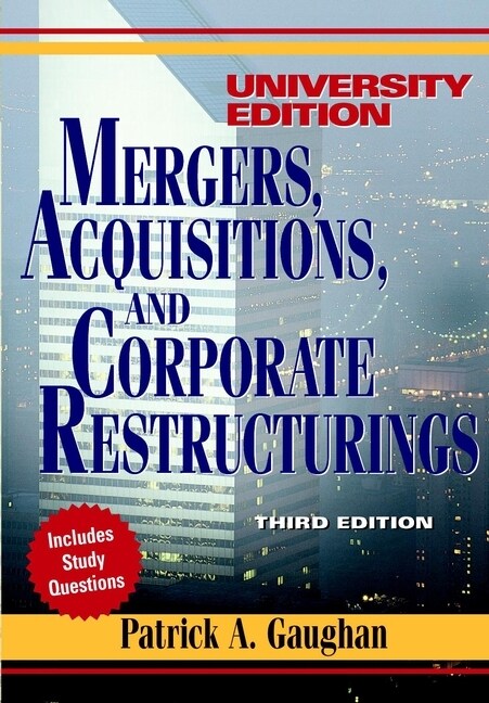 [eBook Code] Mergers, Acquisitions, and Corporate Restructurings (eBook Code, 3rd)
