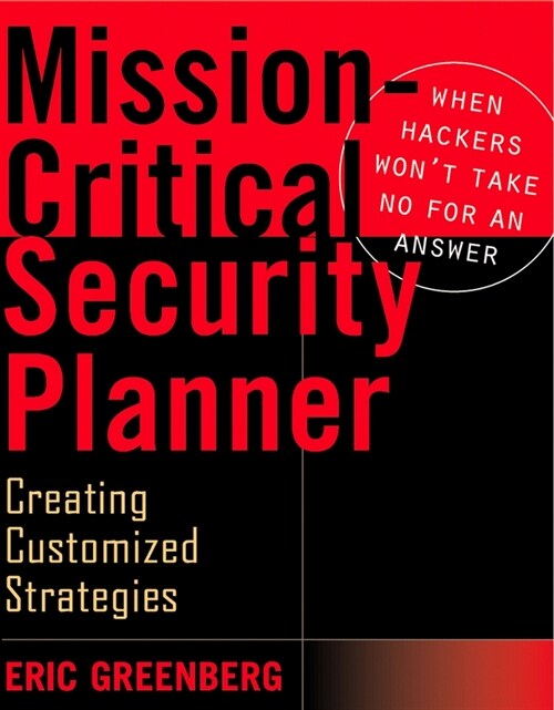 [eBook Code] Mission-Critical Security Planner (eBook Code, 1st)