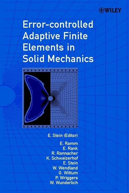 [eBook Code] Error-controlled Adaptive Finite Elements in Solid Mechanics  (eBook Code, 1st)