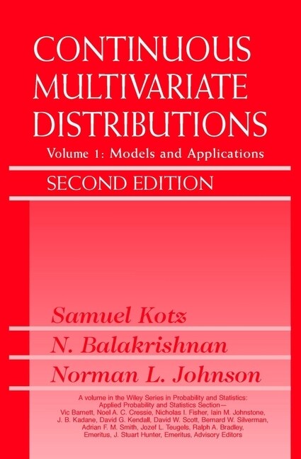 [eBook Code] Continuous Multivariate Distributions, Volume 1 (eBook Code, 2nd)