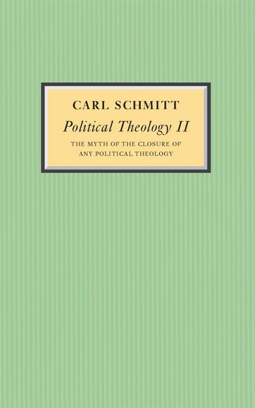 [eBook Code] Political Theology II (eBook Code, 1st)