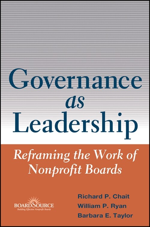 [eBook Code] Governance as Leadership (eBook Code, 1st)