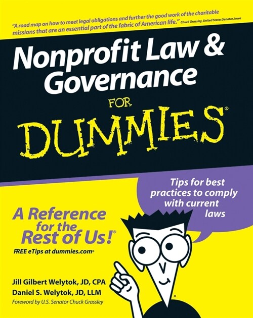 [eBook Code] Nonprofit Law and Governance For Dummies (eBook Code, 1st)