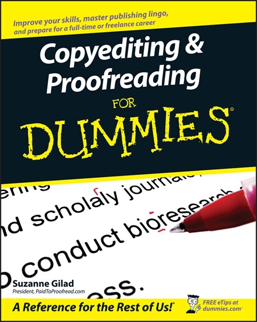 [eBook Code] Copyediting and Proofreading For Dummies (eBook Code, 1st)