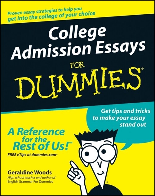 [eBook Code] College Admission Essays For Dummies (eBook Code, 1st)