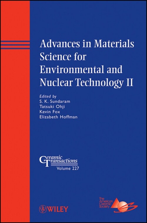 [eBook Code] Advances in Materials Science for Environmental and Nuclear Technology II (eBook Code, 1st)