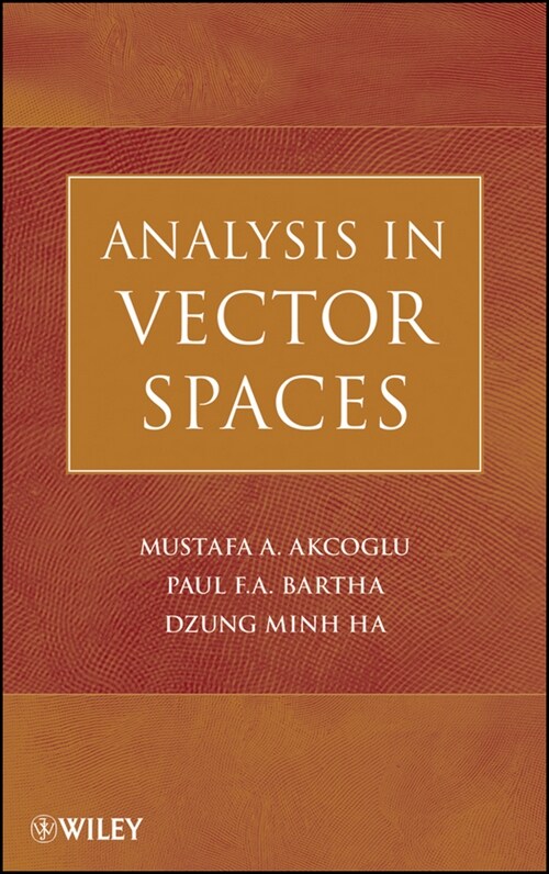 [eBook Code] Analysis in Vector Spaces (eBook Code, 1st)