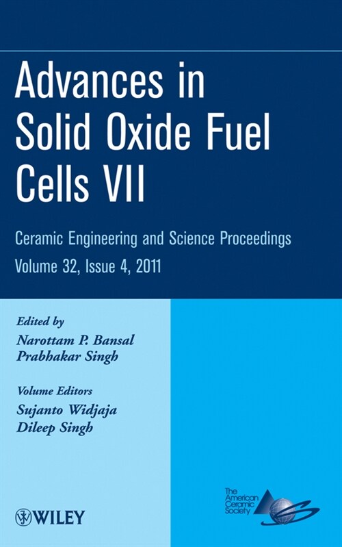 [eBook Code] Advances in Solid Oxide Fuel Cells VII, Volume 32, Issue 4 (eBook Code, 1st)